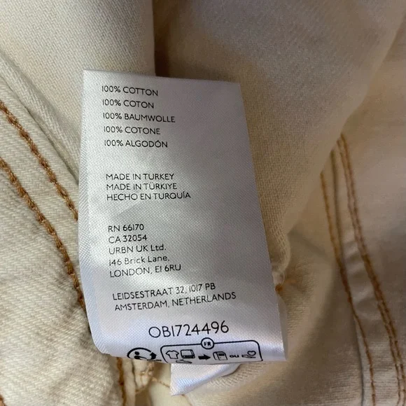 NWT New Free People Judd Carpenter Jeans Size 26 - Picture 8 of 11